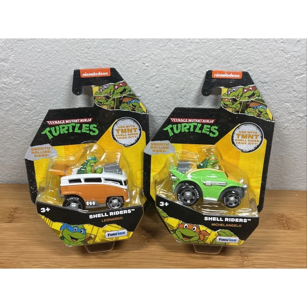 New TMNT Teenage‎ Mutant Ninja Turtles Shell Racers -2 Vehicles